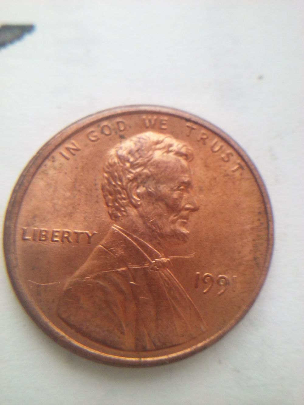 1991-No-Mint-Mark-Penny